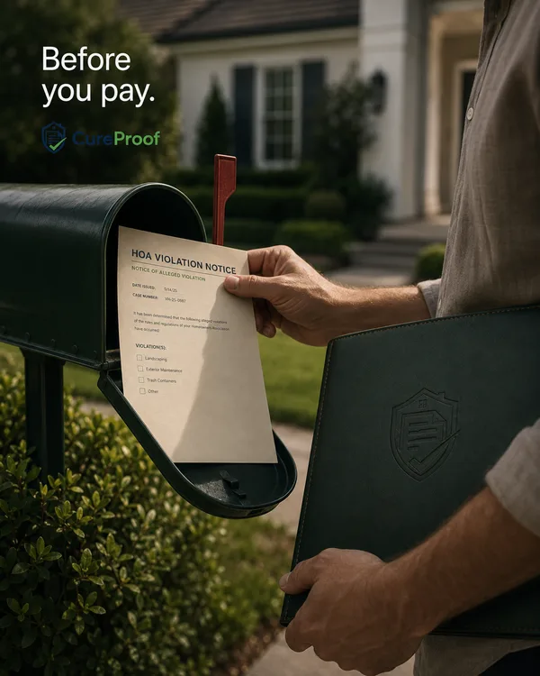 CureProof product screen