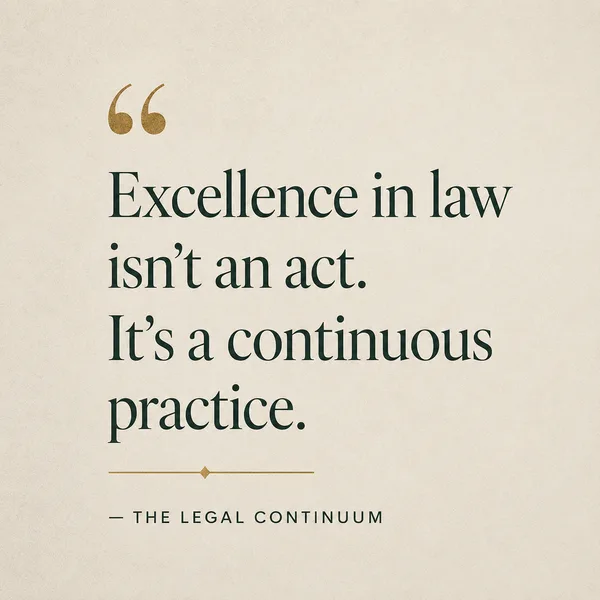 The Legal Continuum product screen